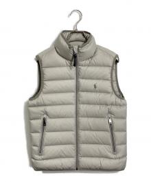 POLO RALPH LAUREN（ポロ・ラルフローレン）の古着「ダウンベスト」｜グレー