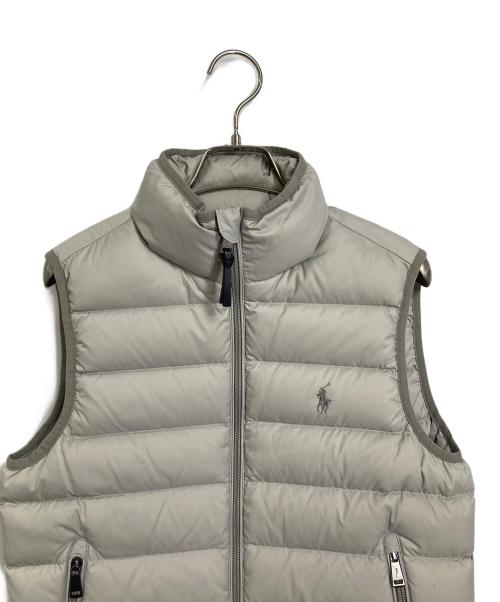 POLO RALPH LAUREN（ポロ・ラルフローレン）POLO RALPH LAUREN (ポロ・ラルフローレン) ダウンベスト グレー サイズ:Sの古着・服飾アイテム