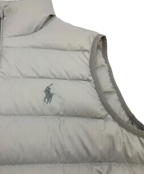 POLO RALPH LAUREN（ポロ・ラルフローレン）POLO RALPH LAUREN (ポロ・ラルフローレン) ダウンベスト グレー サイズ:Sの古着・服飾アイテム