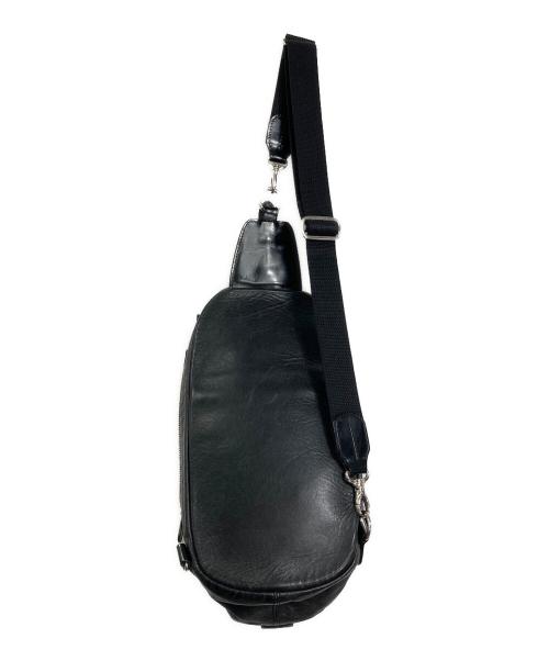 SOMES SADDLE（ソメスサドル）Somes Saddle (ソメスサドル) ボディーバッグ　ショルダーバッグ　レザーバッグ ブラック サイズ:実寸参照の古着・服飾アイテム