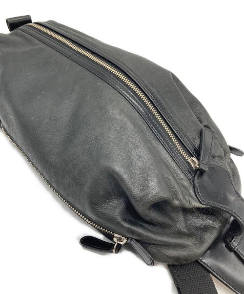 SOMES SADDLE（ソメスサドル）Somes Saddle (ソメスサドル) ボディーバッグ　ショルダーバッグ　レザーバッグ ブラック サイズ:実寸参照の古着・服飾アイテム