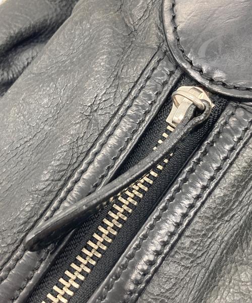 SOMES SADDLE（ソメスサドル）Somes Saddle (ソメスサドル) ボディーバッグ　ショルダーバッグ　レザーバッグ ブラック サイズ:実寸参照の古着・服飾アイテム