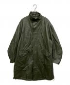 Knuth Marfクヌースマーフ）の古着「label leather jacket」｜カーキ