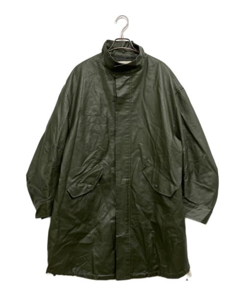 Knuth Marf（クヌースマーフ）Knuth Marf (クヌースマーフ) label leather jacket カーキ サイズ:Fの古着・服飾アイテム