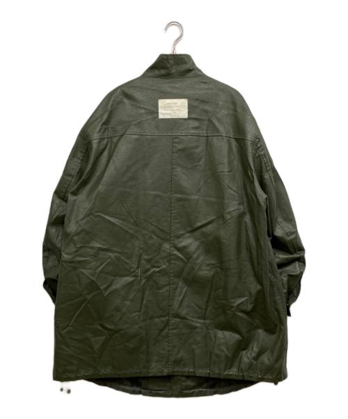 Knuth Marf（クヌースマーフ）Knuth Marf (クヌースマーフ) label leather jacket カーキ サイズ:Fの古着・服飾アイテム