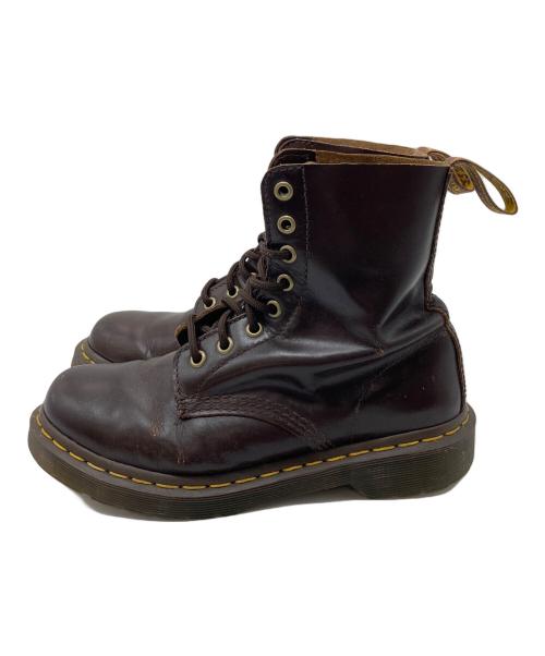 Dr.Martens（ドクターマーチン）Dr.Martens (ドクターマーチン) 8ホールブーツ　レザーブーツ ブラウン サイズ:UK4の古着・服飾アイテム
