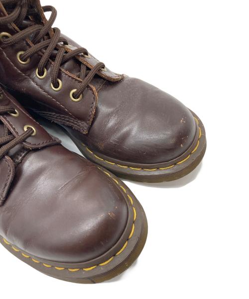 Dr.Martens（ドクターマーチン）Dr.Martens (ドクターマーチン) 8ホールブーツ　レザーブーツ ブラウン サイズ:UK4の古着・服飾アイテム