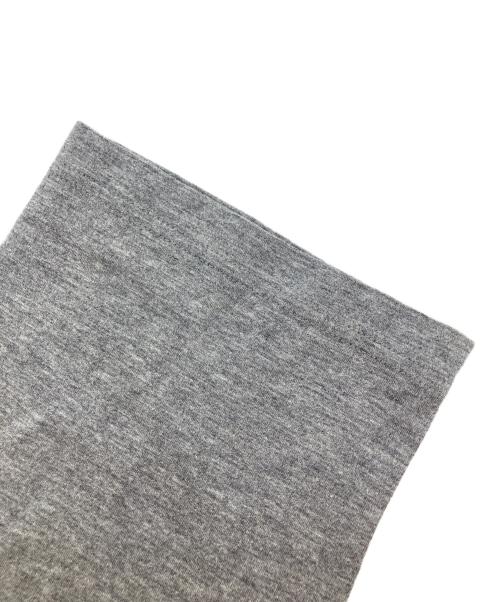 ENFOLD（エンフォルド）ENFOLD (エンフォルド) SQUARE DRAPE DRESS　スクエア・ドレープ・ドレス チャコールグレー サイズ:36の古着・服飾アイテム