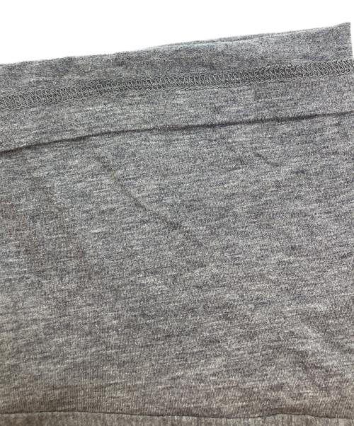 ENFOLD（エンフォルド）ENFOLD (エンフォルド) SQUARE DRAPE DRESS　スクエア・ドレープ・ドレス チャコールグレー サイズ:36の古着・服飾アイテム