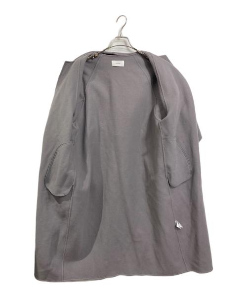 LIBJOIE（リブジョア）LIBJOIE (リブジョア) リバーストールコート　ロングコート　デザインコート　アウター グレー サイズ:Sの古着・服飾アイテム