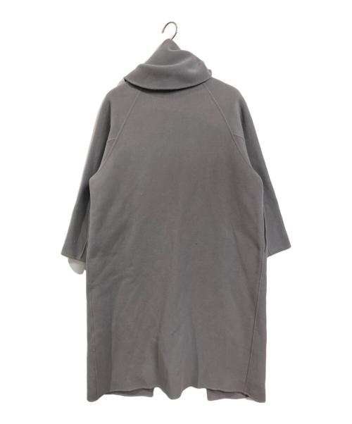 LIBJOIE（リブジョア）LIBJOIE (リブジョア) リバーストールコート　ロングコート　デザインコート　アウター グレー サイズ:Sの古着・服飾アイテム