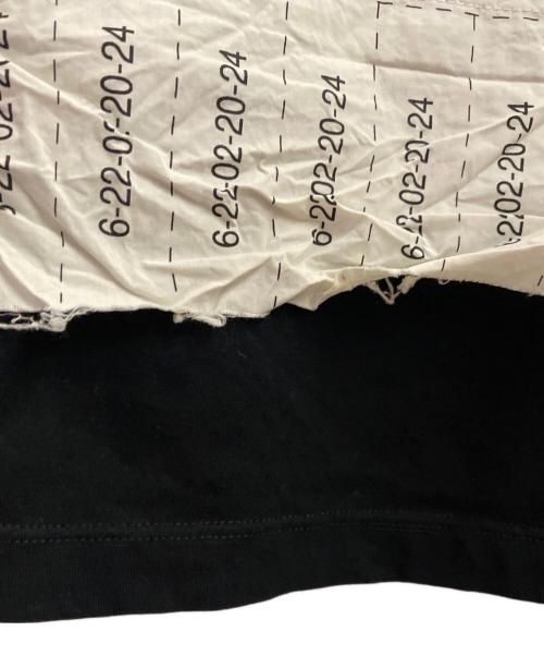 MM6 Maison Margiela（エムエムシックスメゾンマルジェラ）MM6 Maison Margiela (エムエムシックスメゾンマルジェラ) Lost My Pet T-Shirt ブラック サイズ:Sの古着・服飾アイテム