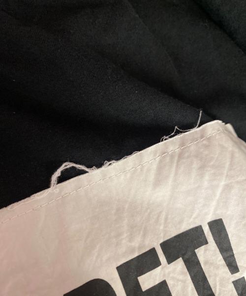 MM6 Maison Margiela（エムエムシックスメゾンマルジェラ）MM6 Maison Margiela (エムエムシックスメゾンマルジェラ) Lost My Pet T-Shirt ブラック サイズ:Sの古着・服飾アイテム