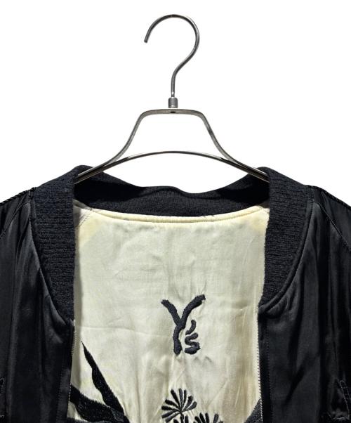 Y's（ワイズ）Y's (ワイズ) TAILOR TOYO (テーラー東洋) リバーシブルスカジャン ブラック×ホワイト サイズ:4の古着・服飾アイテム