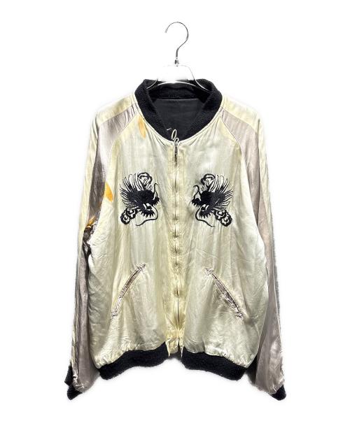 Y's（ワイズ）Y's (ワイズ) TAILOR TOYO (テーラー東洋) リバーシブルスカジャン/ジャケット/YO-Y55-505 ブラック×ホワイト サイズ:4の古着・服飾アイテム