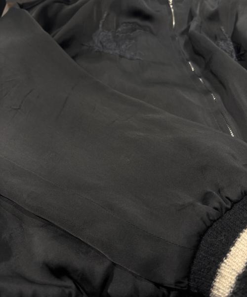 Y's（ワイズ）Y's (ワイズ) TAILOR TOYO (テーラー東洋) リバーシブルスカジャン/ジャケット/YO-Y55-505 ブラック×ホワイト サイズ:4の古着・服飾アイテム