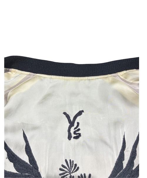Y's（ワイズ）Y's (ワイズ) TAILOR TOYO (テーラー東洋) リバーシブルスカジャン ブラック×ホワイト サイズ:4の古着・服飾アイテム