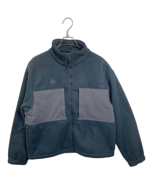 NIKE ACG（ナイキエーシージー）NIKE ACG (ナイキエーシージー) マイクロフリースジャケット　フリースジャケット　ジップジャケット ブラック サイズ:Mの古着・服飾アイテム