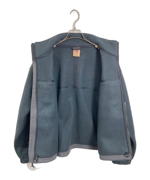 NIKE ACG（ナイキエーシージー）NIKE ACG (ナイキエーシージー) マイクロフリースジャケット　フリースジャケット　ジップジャケット ブラック サイズ:Mの古着・服飾アイテム