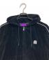 BlackEyePatch (ブラックアイパッチ) ジップパーカー　OG LABEL PIPED SLEEVES VELOUR ZIP HOODIE ブラック サイズ:L：15000円