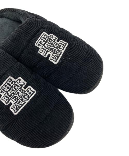 BlackEyePatch（ブラックアイパッチ）BlackEyePatch (ブラックアイパッチ) SUBU (スブ) コーデュロイサンダル　 ブラック サイズ:US6.5の古着・服飾アイテム