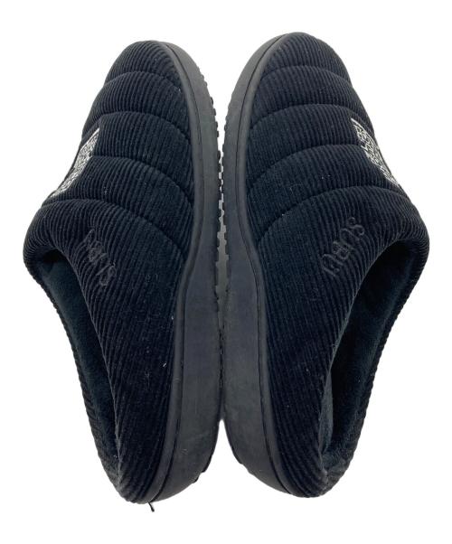 BlackEyePatch（ブラックアイパッチ）BlackEyePatch (ブラックアイパッチ) SUBU (スブ) コーデュロイサンダル　 ブラック サイズ:US6.5の古着・服飾アイテム