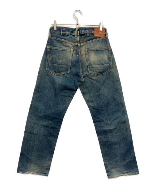 EVISU（エヴィス）EVISU (エヴィス) シンチバックセルビッチデニムパンツ ブルー サイズ:W30の古着・服飾アイテム