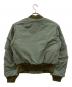 NECESSARY or UNNECESSARY (ネセサリーオアアンネセサリー) AIR FORCE-1 MA-1 ジャケット グリーン サイズ:2 未使用品：18000円
