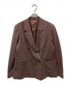 FRAY IDフレイ アイディー）の古着「ダブルテーラードジャケット」｜ブラウン