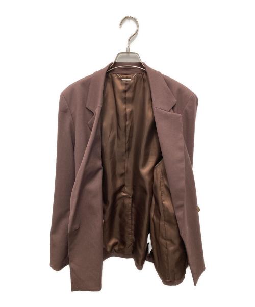 FRAY ID（フレイ アイディー）FRAY ID (フレイ アイディー) ダブルテーラードジャケット ブラウン サイズ:1の古着・服飾アイテム