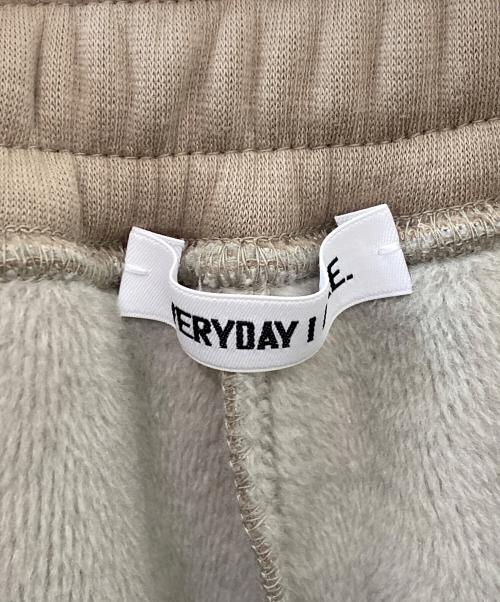 EVERYDAY I LIKE.（エヴリデイ アイ ライク）EVERYDAY I LIKE. (エヴリデイ アイ ライク) DEUXIEME CLASSE (ドゥーズィエム クラス) Warm スウェット パンツ ベージュ サイズ:34の古着・服飾アイテム