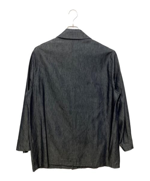 RAKINES（ラキネス）RAKINES (ラキネス) Silk denim Zip coverall ネイビー サイズ:SIZE2の古着・服飾アイテム