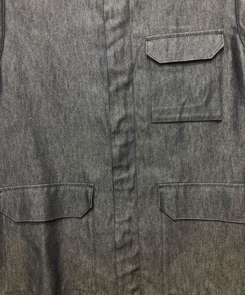 RAKINES（ラキネス）RAKINES (ラキネス) Silk denim Zip coverall ネイビー サイズ:SIZE2の古着・服飾アイテム