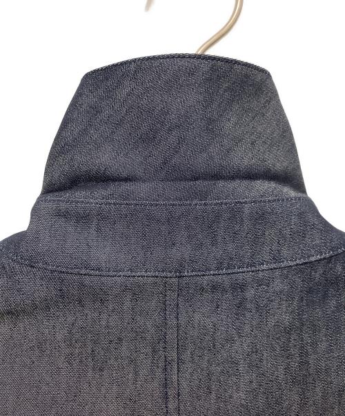 RAKINES（ラキネス）RAKINES (ラキネス) Silk denim Zip coverall ネイビー サイズ:SIZE2の古着・服飾アイテム