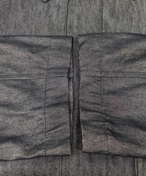RAKINES（ラキネス）RAKINES (ラキネス) Silk denim Zip coverall ネイビー サイズ:SIZE2の古着・服飾アイテム