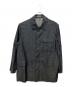 RAKINES（ラキネス）の古着「Silk denim Zip coverall」｜ネイビー