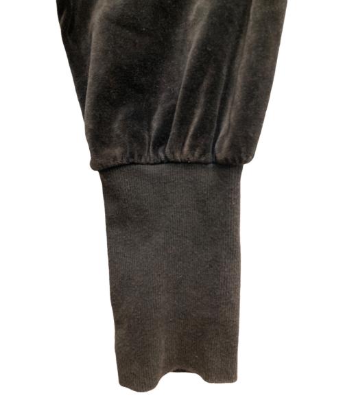 ANCELLM（アンセルム）ANCELLM (アンセルム) barbell object (バーベルオブジェクト) ベロアジャージ セットアップ ブラック サイズ:Fの古着・服飾アイテム