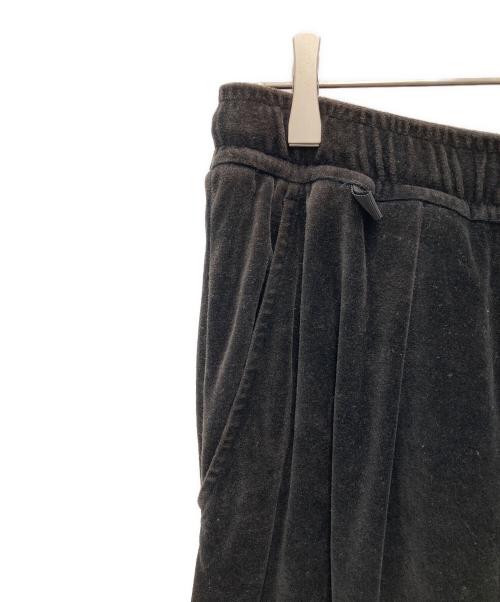 ANCELLM（アンセルム）ANCELLM (アンセルム) barbell object (バーベルオブジェクト) ベロアジャージ セットアップ ブラック サイズ:Fの古着・服飾アイテム