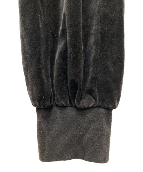 ANCELLM（アンセルム）ANCELLM (アンセルム) barbell object (バーベルオブジェクト) ベロアジャージ セットアップ ブラック サイズ:Fの古着・服飾アイテム