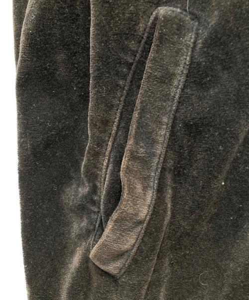 ANCELLM（アンセルム）ANCELLM (アンセルム) barbell object (バーベルオブジェクト) ベロアジャージ セットアップ ブラック サイズ:Fの古着・服飾アイテム