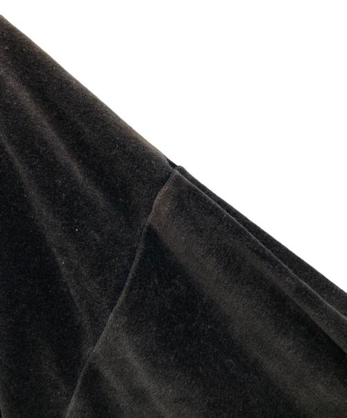 ANCELLM（アンセルム）ANCELLM (アンセルム) barbell object (バーベルオブジェクト) ベロアジャージ セットアップ ブラック サイズ:Fの古着・服飾アイテム