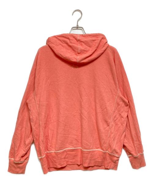 NICENESS（ナイスネス）NICENESS (ナイスネス) CORGAN 後付けパーカー ピンク サイズ:Lの古着・服飾アイテム