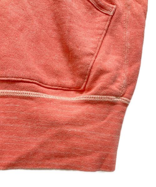 NICENESS（ナイスネス）NICENESS (ナイスネス) CORGAN 後付けパーカー ピンク サイズ:Lの古着・服飾アイテム