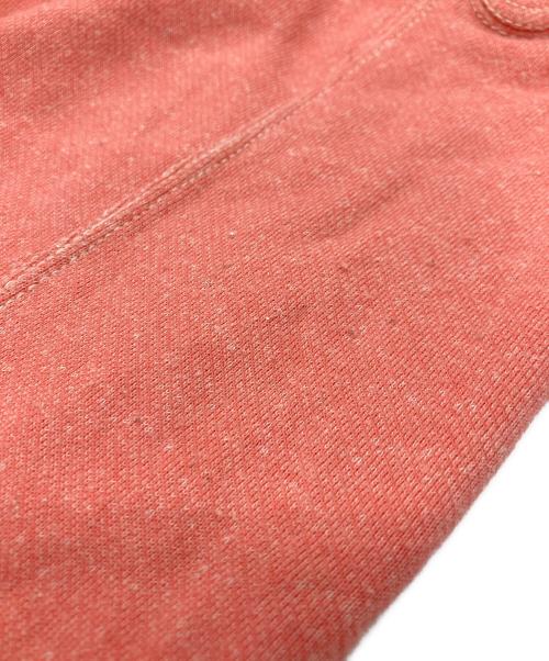 NICENESS（ナイスネス）NICENESS (ナイスネス) CORGAN 後付けパーカー ピンク サイズ:Lの古着・服飾アイテム