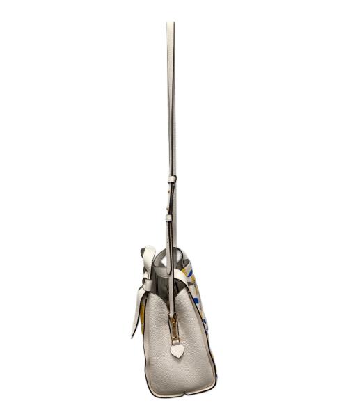 Kate Spade（ケイトスペード）Kate Spade (ケイトスペード) ノット サンシャインフローラルミディアムクロスボディトート アイボリーの古着・服飾アイテム