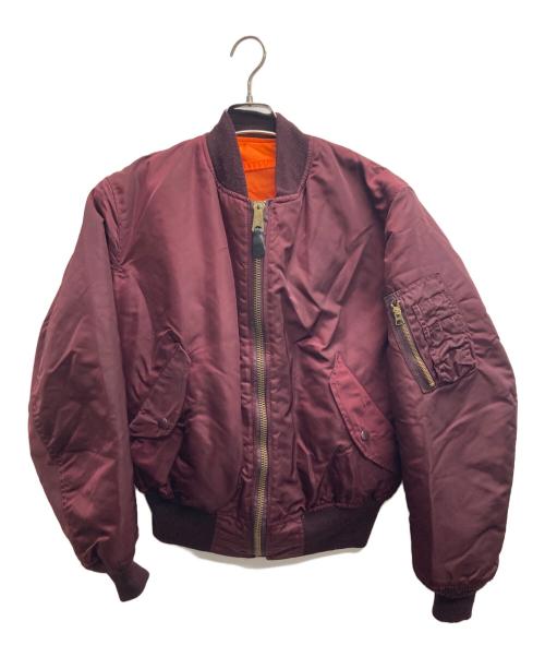 ALPHA（アルファ）ALPHA (アルファ) フライトジャケット ブラウン サイズ:Mの古着・服飾アイテム