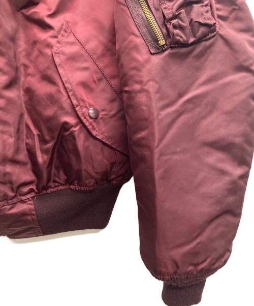 ALPHA（アルファ）ALPHA (アルファ) フライトジャケット ブラウン サイズ:Mの古着・服飾アイテム