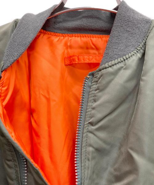 ALPHA（アルファ）ALPHA (アルファ) フライトジャケット カーキ サイズ:Lの古着・服飾アイテム