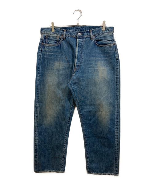 A.PRESSE（アプレッセ）A.PRESSE (アプレッセ) Washed Denim Wide Pants インディゴ サイズ:SIZE 36/28の古着・服飾アイテム