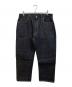 A.PRESSE（アプレッセ）の古着「Washed Denim Wide Pants」｜インディゴ